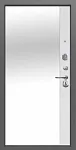 Дверь MXD Союз 90мм Антик Серебро / Зеркало DIS007235 фото